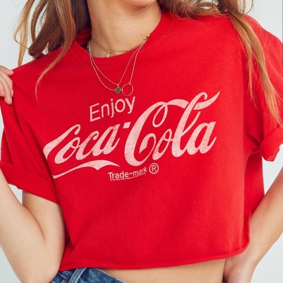 Urban Outfitters Tops - Urban Outfitters NWT Coca-Cola Crop Top